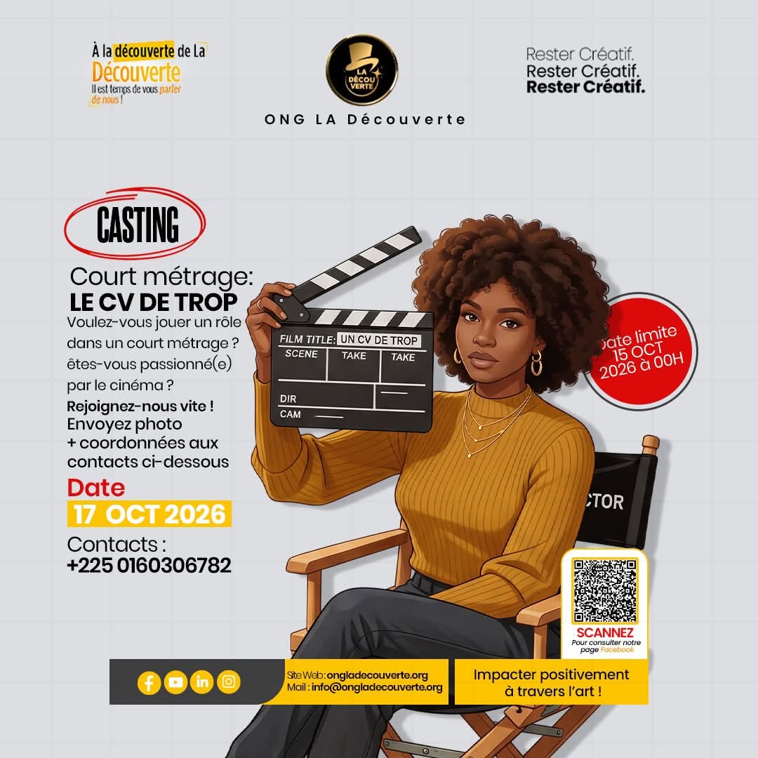 CASTING – COURT MÉTRAGE : « LE CV DE TROP »